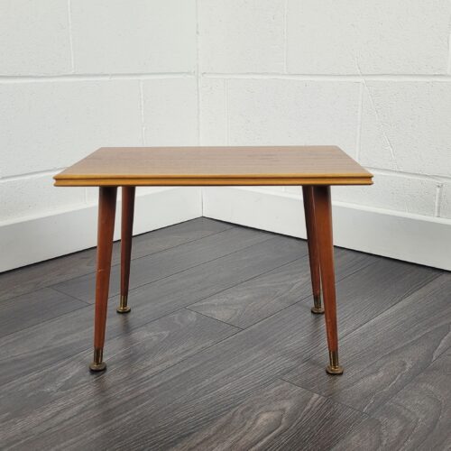 1960s small Coffee or Side Table with Dansette Legs