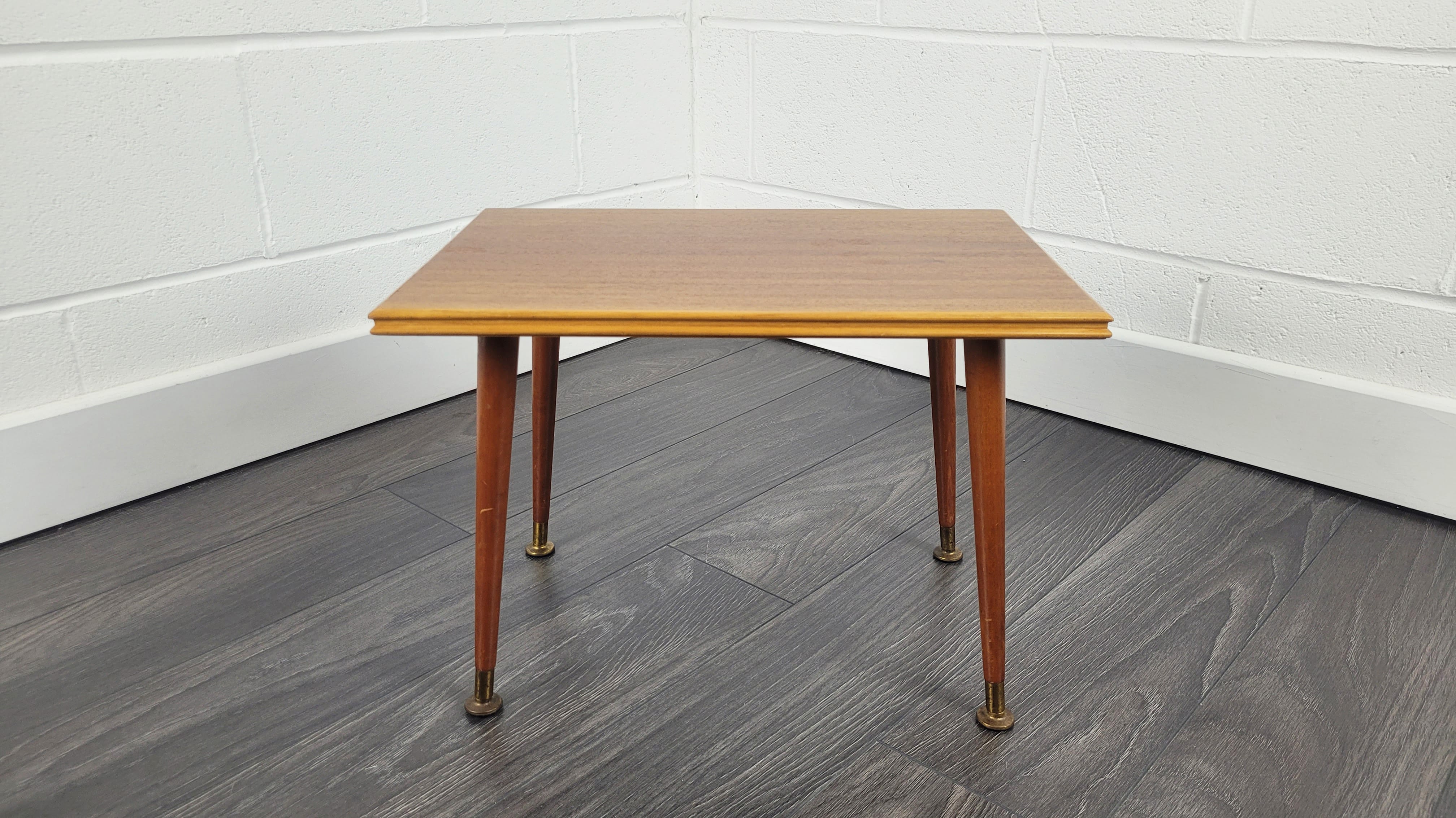 1960s small Coffee or Side Table with Dansette Legs
