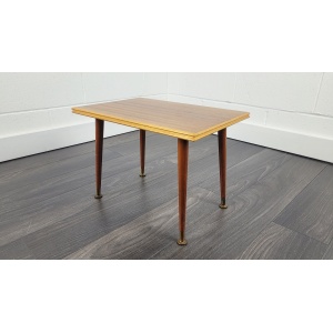 1960s small Coffee or Side Table with Dansette Legs