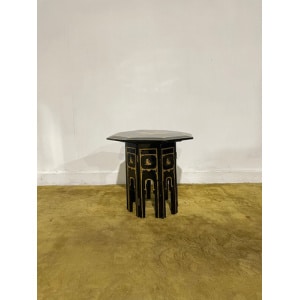 Early 20th Century Oriental Lacquered Folding Table