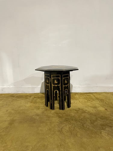 Early 20th Century Oriental Lacquered Folding Table