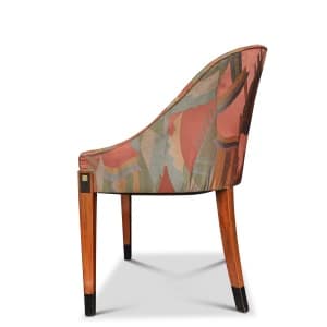 Elegant Matching Pair French Art Deco 1930's Tub Chairs With Original Upholstery