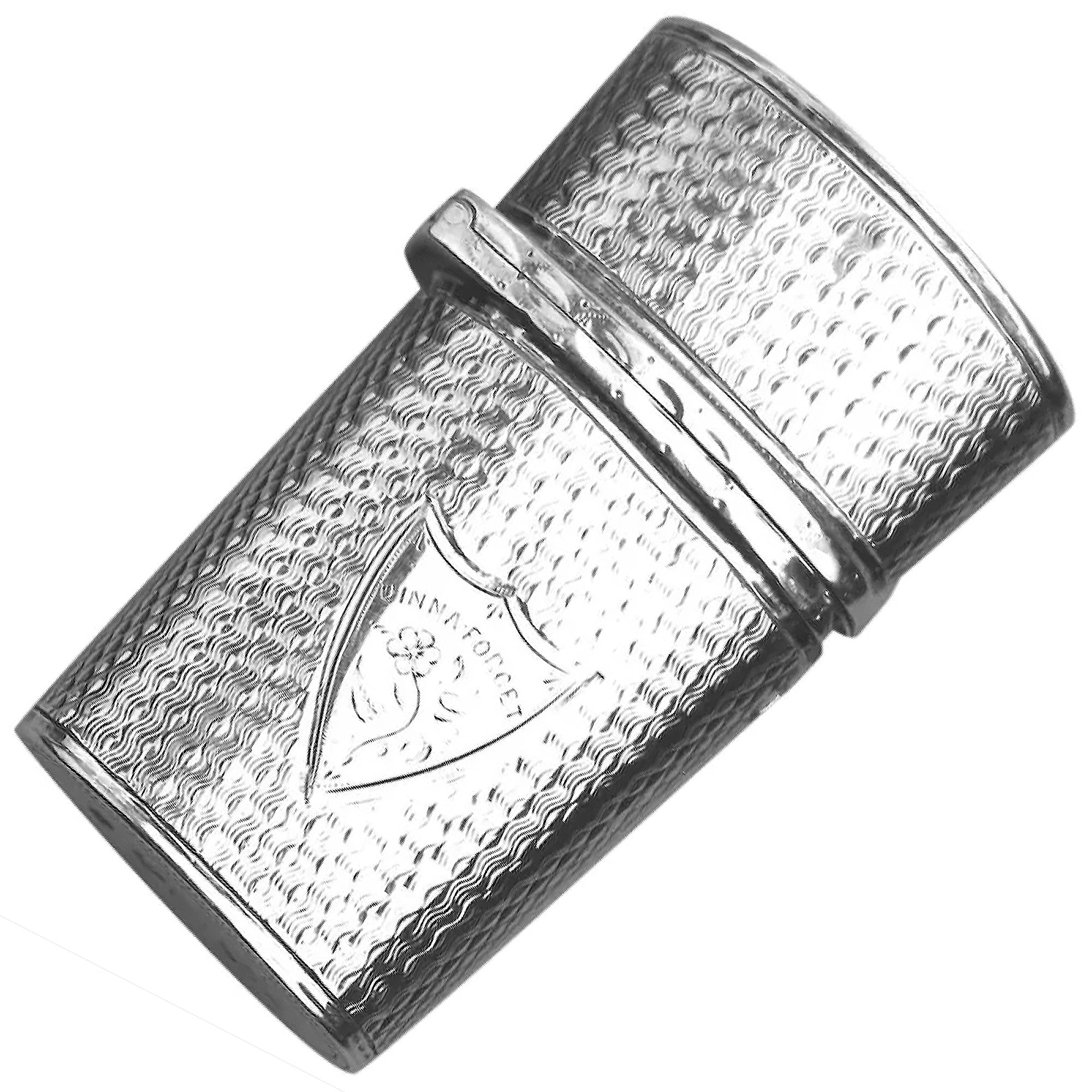A very fine antique Scottish theme Georgian solid silver Lancet / Etui Case C.1821