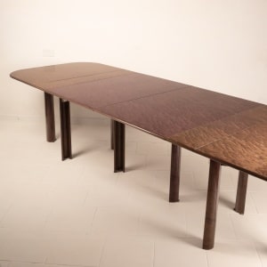 "Dinner" table by Giovanni Offredi for Saporiti Italia