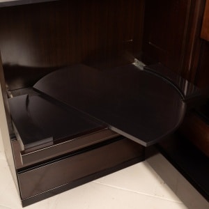 Pair of Cabinets and Bar "S11" by Angelo Mangiarotti for Sorgente dei Mobili