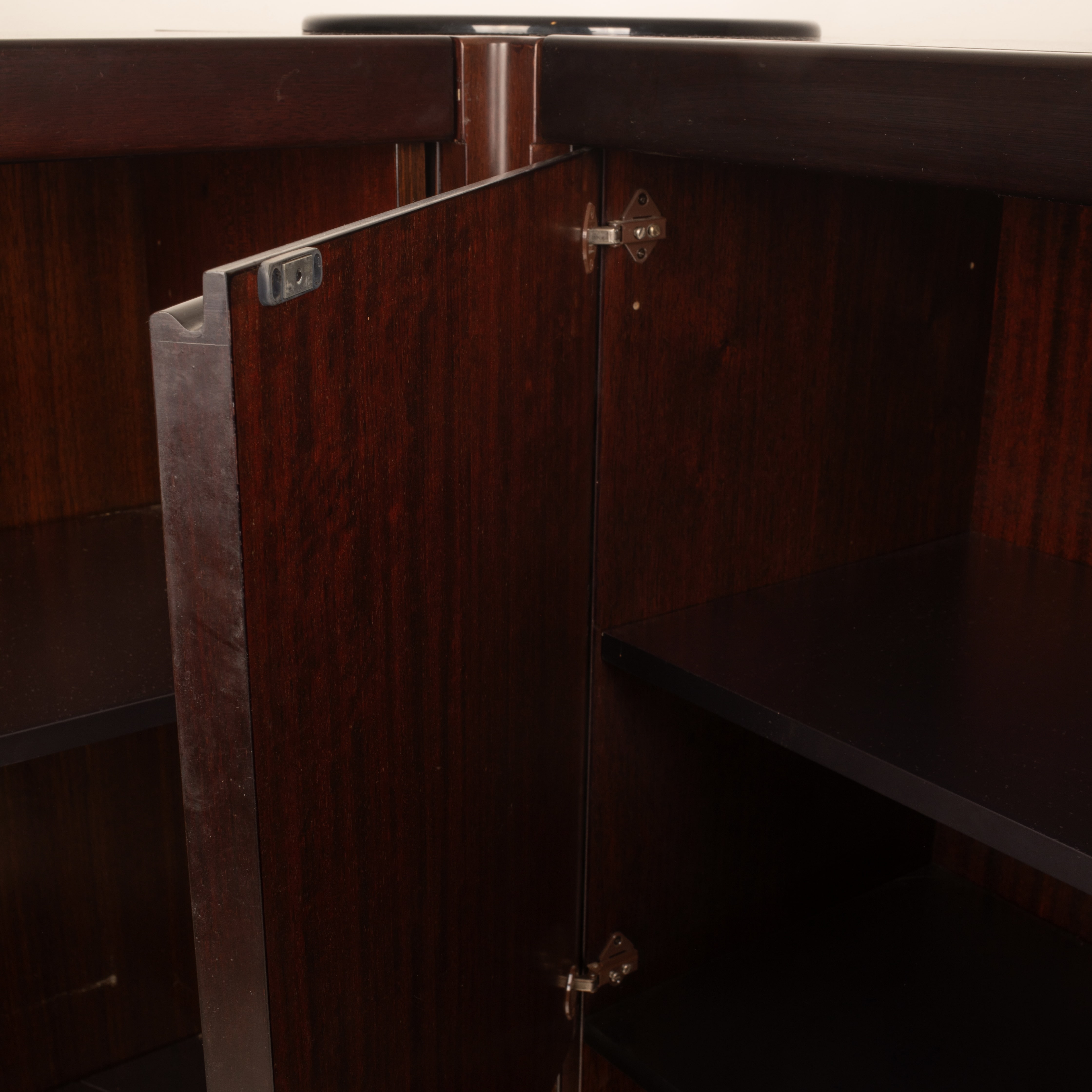 Pair of Cabinets and Bar "S11" by Angelo Mangiarotti for Sorgente dei Mobili