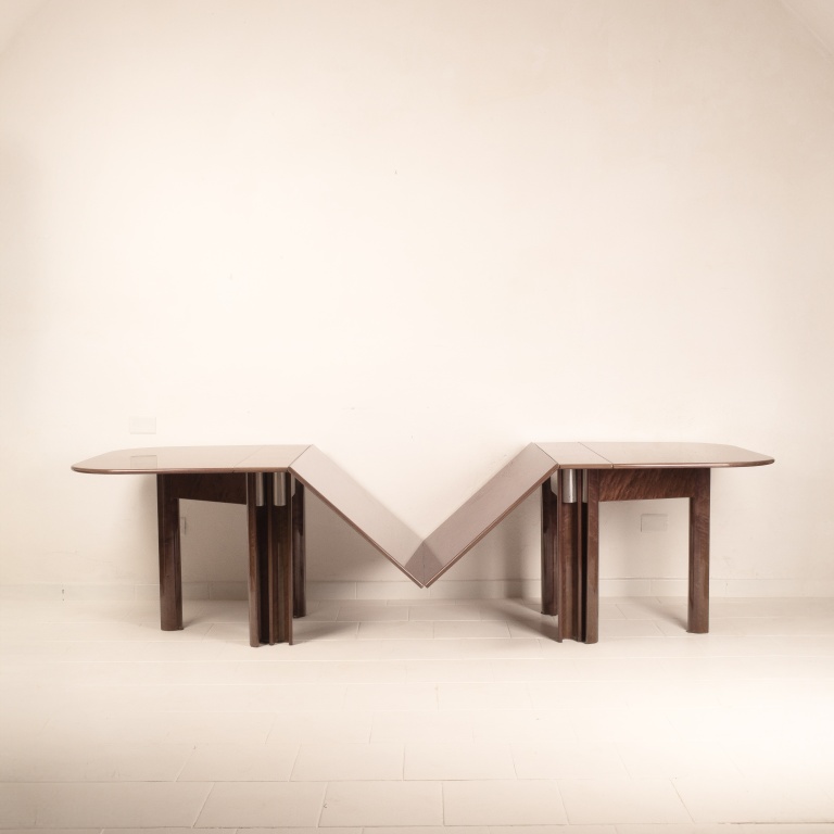 "Dinner" table by Giovanni Offredi for Saporiti Italia - Image 12