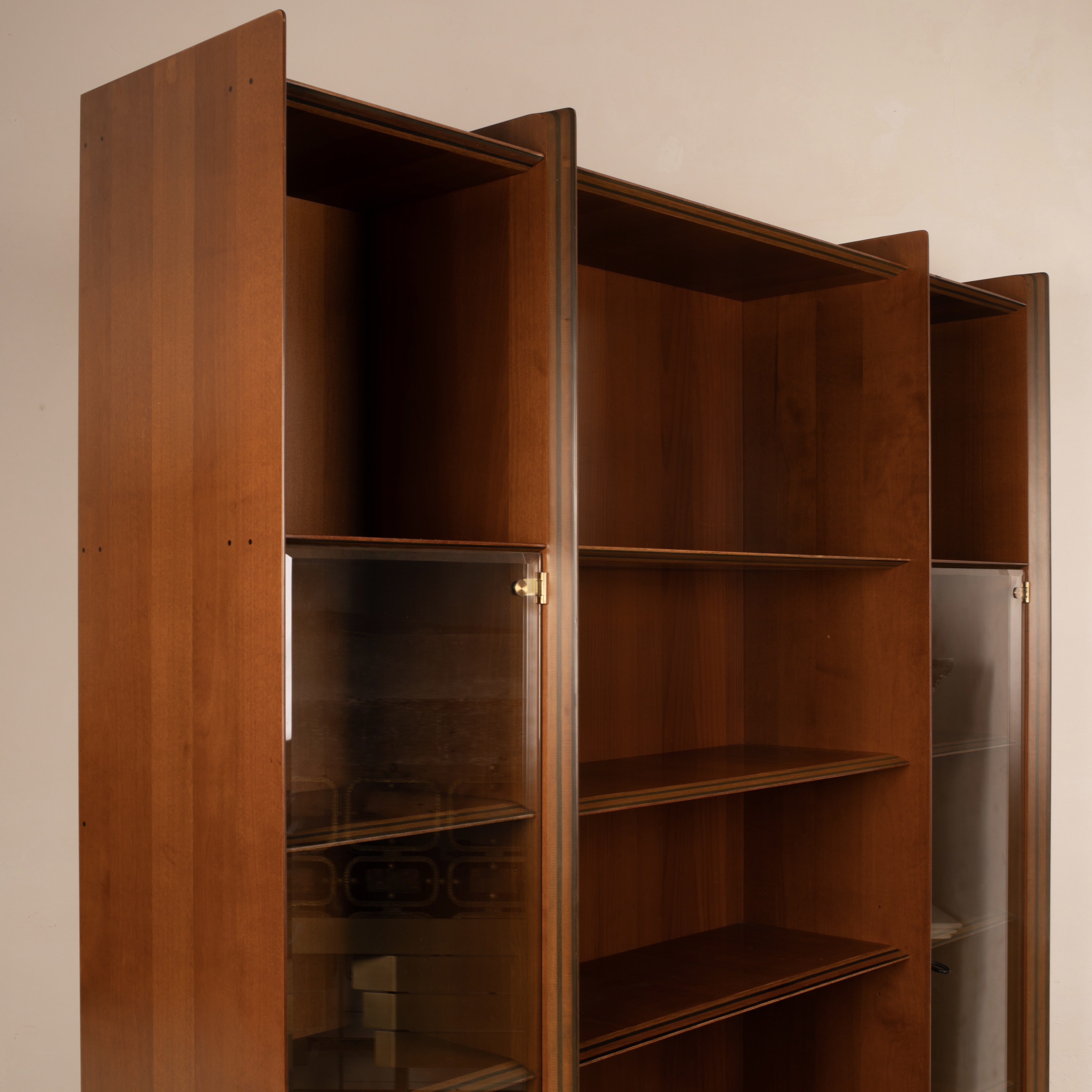 Pair of "Artona" Bookcases by Afra and Tobia Scarpa for Maxalto