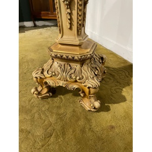 Ornate Reproduction Marble Topped Jardiniere