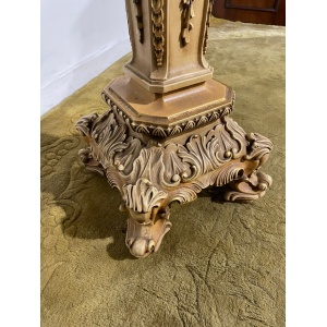 Ornate Reproduction Marble Topped Jardiniere