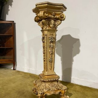 nate Reproduction Marble Topped Jardiniere