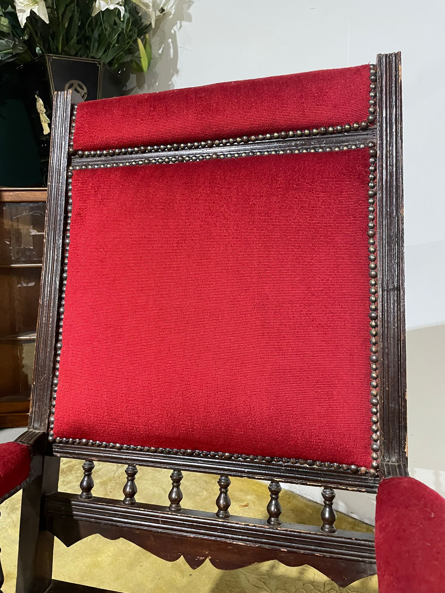 Beech Framed American Rocking Chair