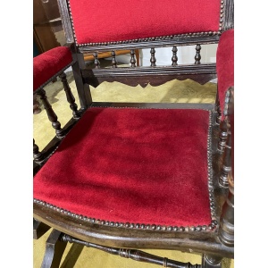 Beech Framed American Rocking Chair