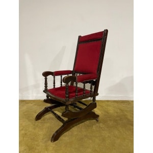 Beech Framed American Rocking Chair