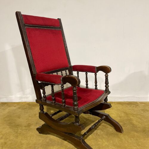Beech Framed American Rocking Chair