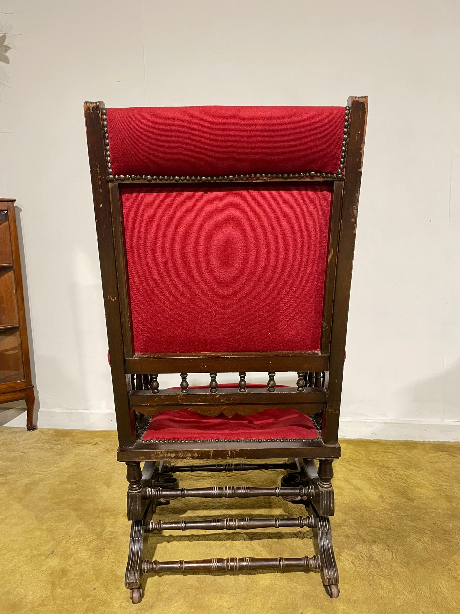 Beech Framed American Rocking Chair
