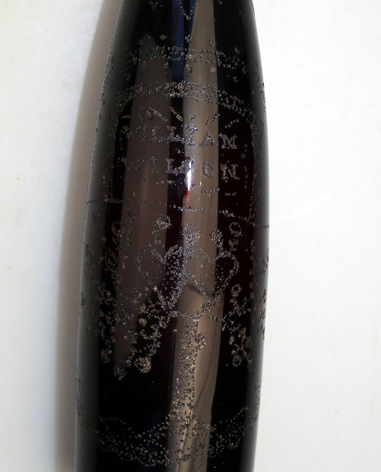A most unusual & charming antique novelty love token glass Hock Bottle C.19thC