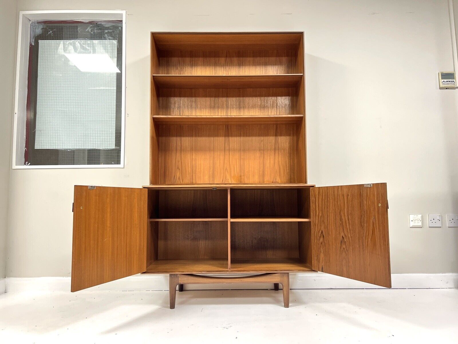 Kofod Larsen, Mid Century Teak Bookcase