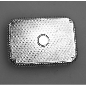 A good & larger antique George III English solid silver Vinaigrette C.1815