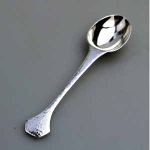 Antique Liberty & Co solid silver Arts & Crafts Serving or Preserve Spoon C.1909