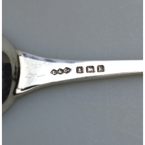 Antique Liberty & Co solid silver Arts & Crafts Serving or Preserve Spoon C.1909