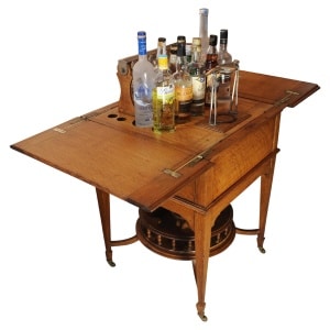 Luxurious & Rare Asprey & Co. London Royal Warrant Drinks Cabinet Dry Bar