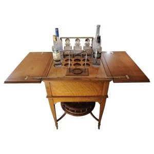 Luxurious & Rare Asprey & Co. London Royal Warrant Drinks Cabinet Dry Bar