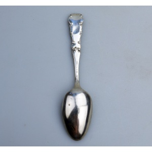A rare Freemasons sterling silver R Wallace Chicago Masonic Temple Spoon C.20thC