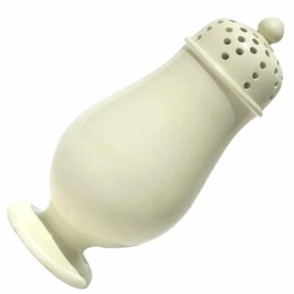 A rare antique Georgian Yorkshire Creamware pottery Sugar Sifter Muffineer C.1780