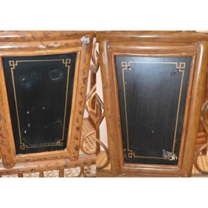 Pair of Faux Bamboo Brighton Pavilion Chairs