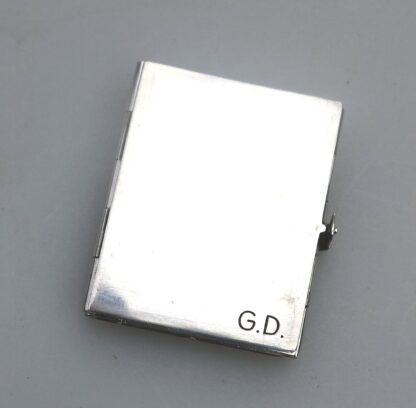 An antique 935 solid silver novelty quadrifold Pocket Photograph Frame C.1910 - Image 6