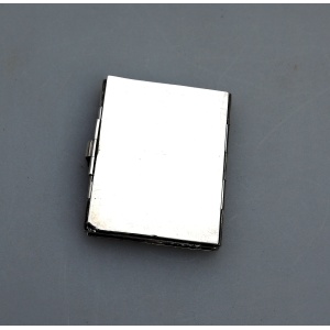 An antique 935 solid silver novelty quadrifold Pocket Photograph Frame C.1910