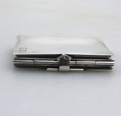 An antique 935 solid silver novelty quadrifold Pocket Photograph Frame C.1910 - Image 8