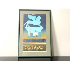 Pierre Félix Masseau, Limited Edition Orient Express Lithograph