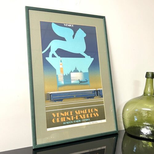 Pierre Félix Masseau, Limited Edition Orient Express Lithograph