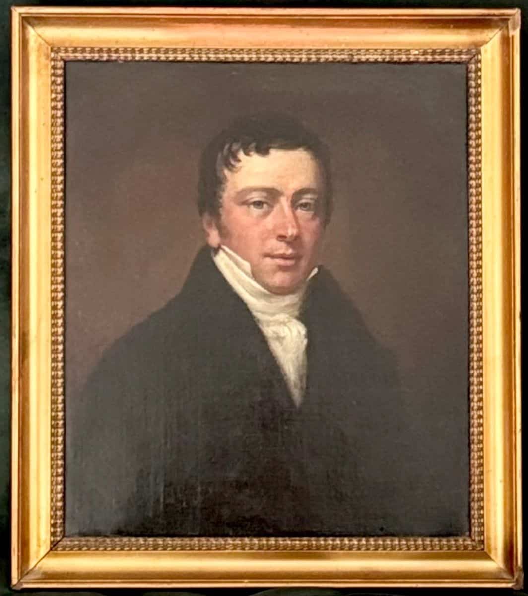 Portrait British School 1800's in the manner of John Graham Gilbert (1794-1866)
