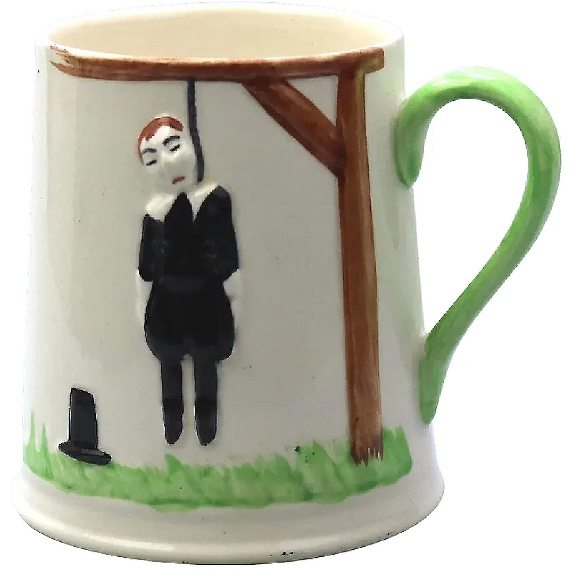 A vintage Carlton Ware pottery novelty Motto Ware reasons to drink Mug C.20thC