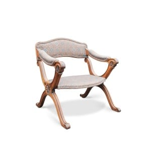 Rare 18th Century Hand-Crafted Metamorphic Savonarola Prayer Chair "Prie-Dieu"