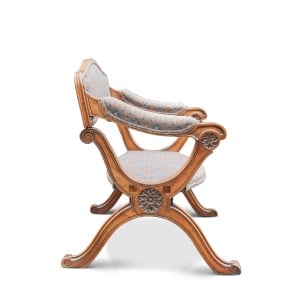 Rare 18th Century Hand-Crafted Metamorphic Savonarola Prayer Chair "Prie-Dieu"