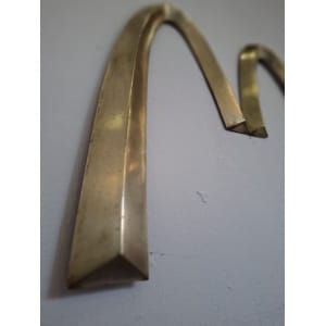 Rare 1970's McDonald's Golden Arches Bronze M Advertising Sign. Vintage/Salvage