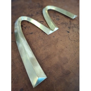 Rare 1970's McDonald's Golden Arches Bronze M Advertising Sign. Vintage/Salvage