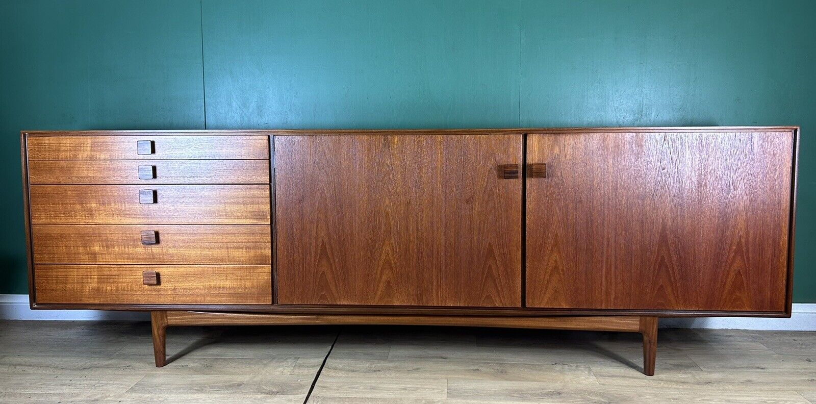 Retro Vintage Mid Century Afromosia Teak G Plan Kofod Larsen Sideboard-Courier