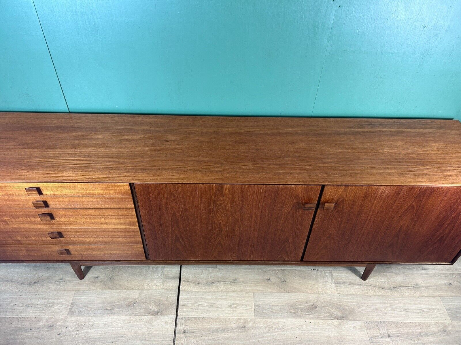 Retro Vintage Mid Century Afromosia Teak G Plan Kofod Larsen Sideboard-Courier