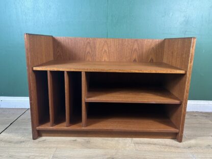 Retro Vintage Mid Century Danish 🇩🇰 Teak Record Vinyl Media Cabinet-Courier