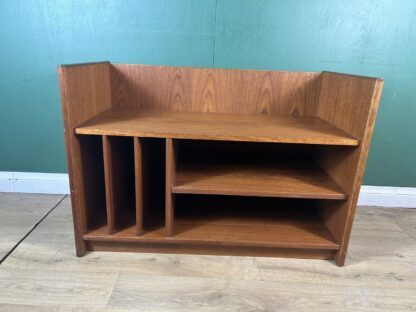Retro Vintage Mid Century Danish 🇩🇰 Teak Record Vinyl Media Cabinet-Courier