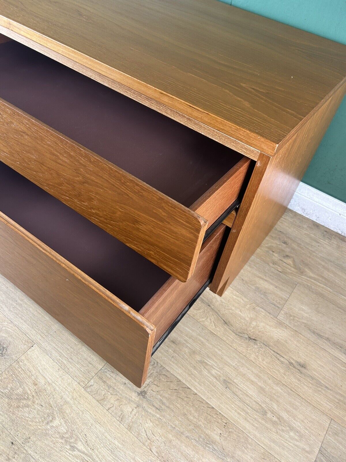 Retro Vintage Mid Century Teak Beaver&Tapley Tv-Cabinet-Courier