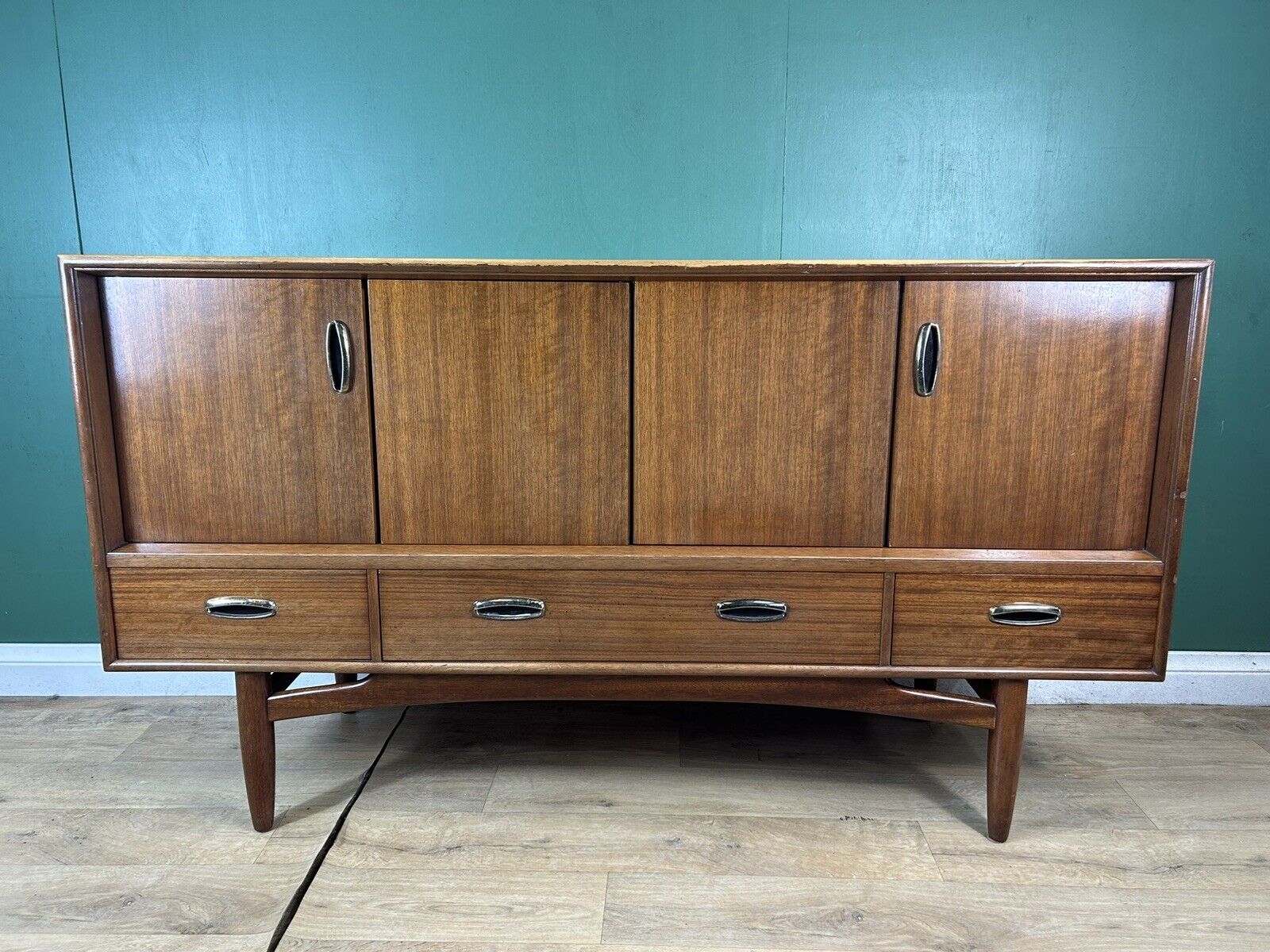 Retro Vintage Mid Century Teak G Plan Brasilia Sideboard -Courier