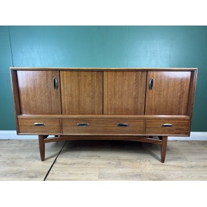 Retro Vintage Mid Century Teak G Plan Brasilia Sideboard -Courier