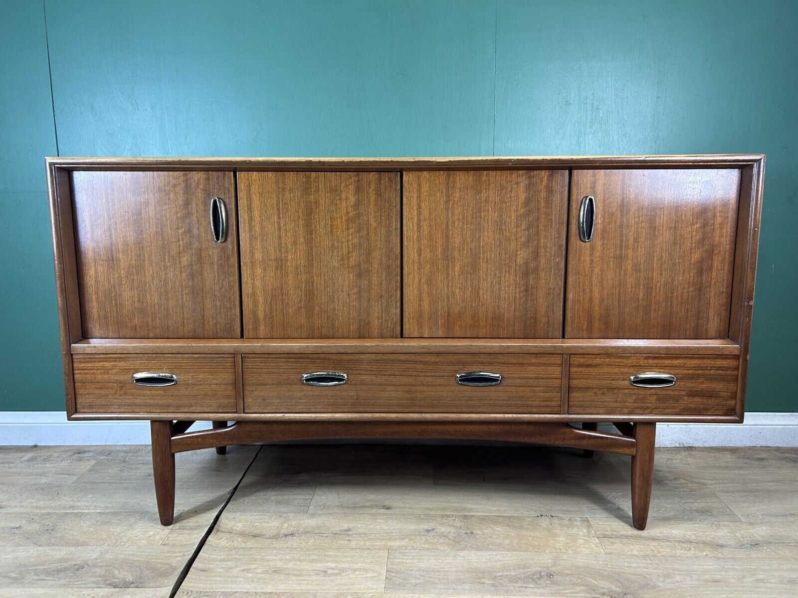 Retro Vintage Mid Century Teak G Plan Brasilia Sideboard -Courier