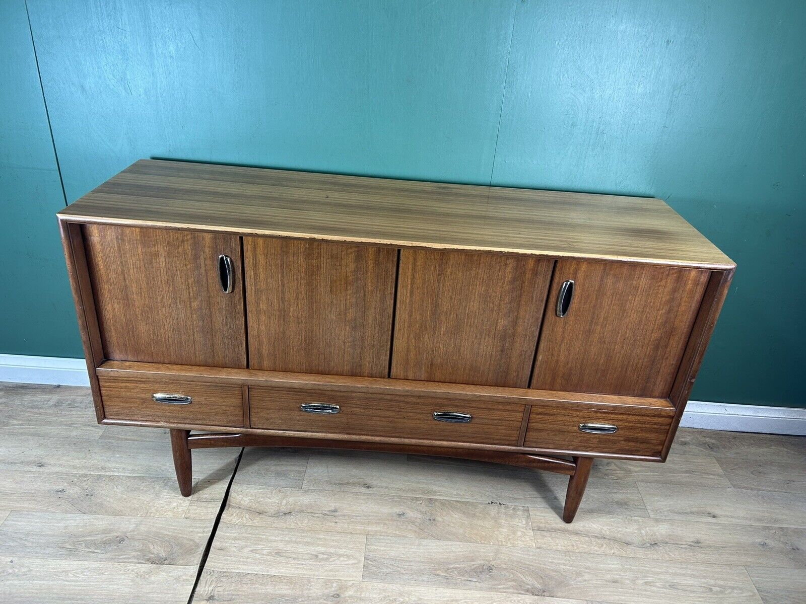 Retro Vintage Mid Century Teak G Plan Brasilia Sideboard -Courier